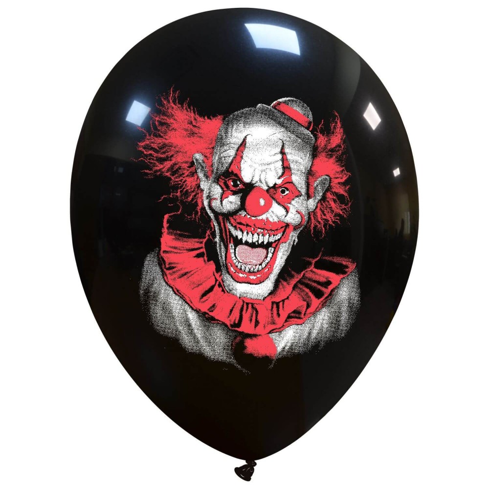 round balloon | CATTEX | 12'' | scary clown
